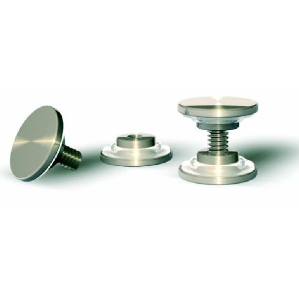 Fixations double pour plaque