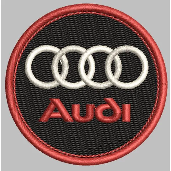 Logo audi brodé