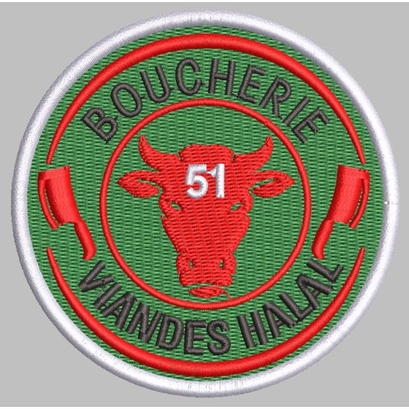 ecusson rond 60