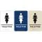 pictogramme braille et relief toilettes dames
