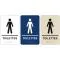 pictogramme braille et relief toilettes hommes