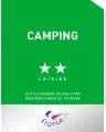 panonceau terrain de camping loisirs - 2 étoiles